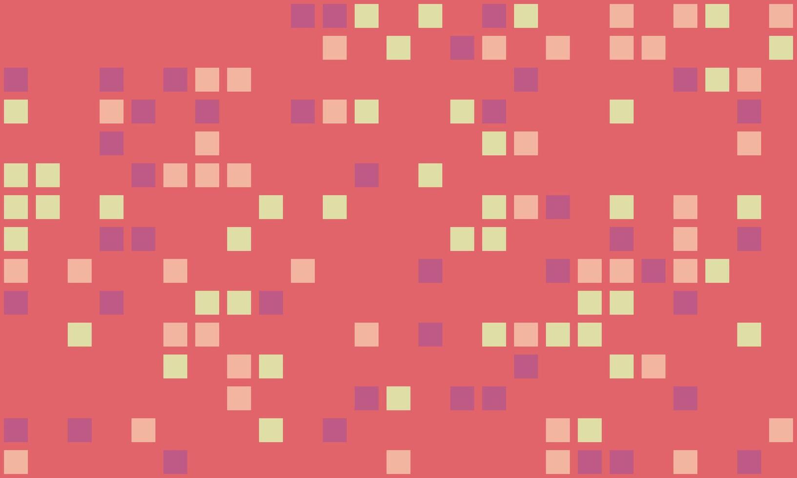 Abstract pixel art background. Pastel squares create a vibrant, playful texture perfect for websites, presentations, or social media. Evokes feelings of energy, creativity, and digital innovation. vector
