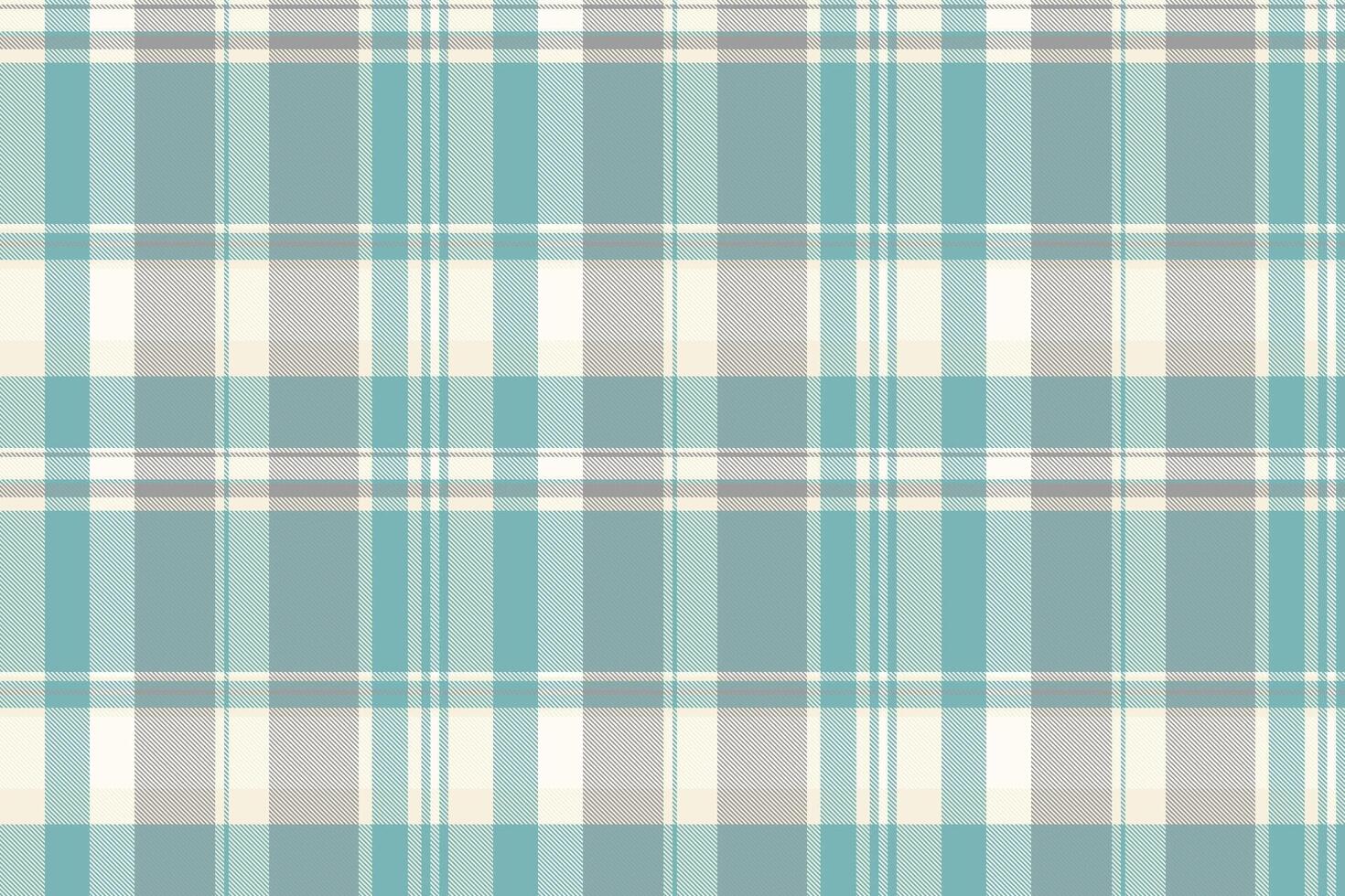 School plaid fabric , website check seamless texture. New background pattern textile tartan in cyan and grey colors. vector