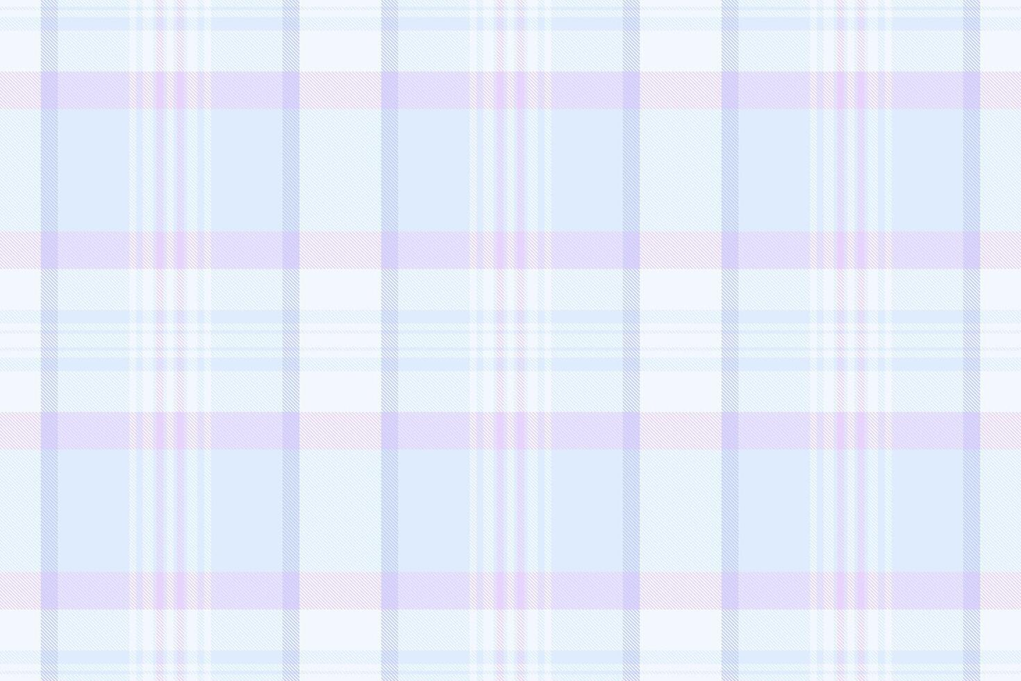 Pastel plaid pattern in soft blues and lavenders. Perfect for backgrounds, textiles, or stationery design, evoking feelings of serenity and calm. vector