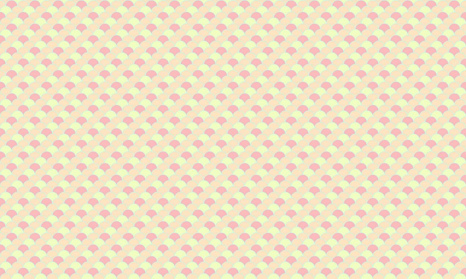 Pastel pink and yellow repeating geometric pattern. Perfect for backgrounds, textures, website design, or crafting projects. vector