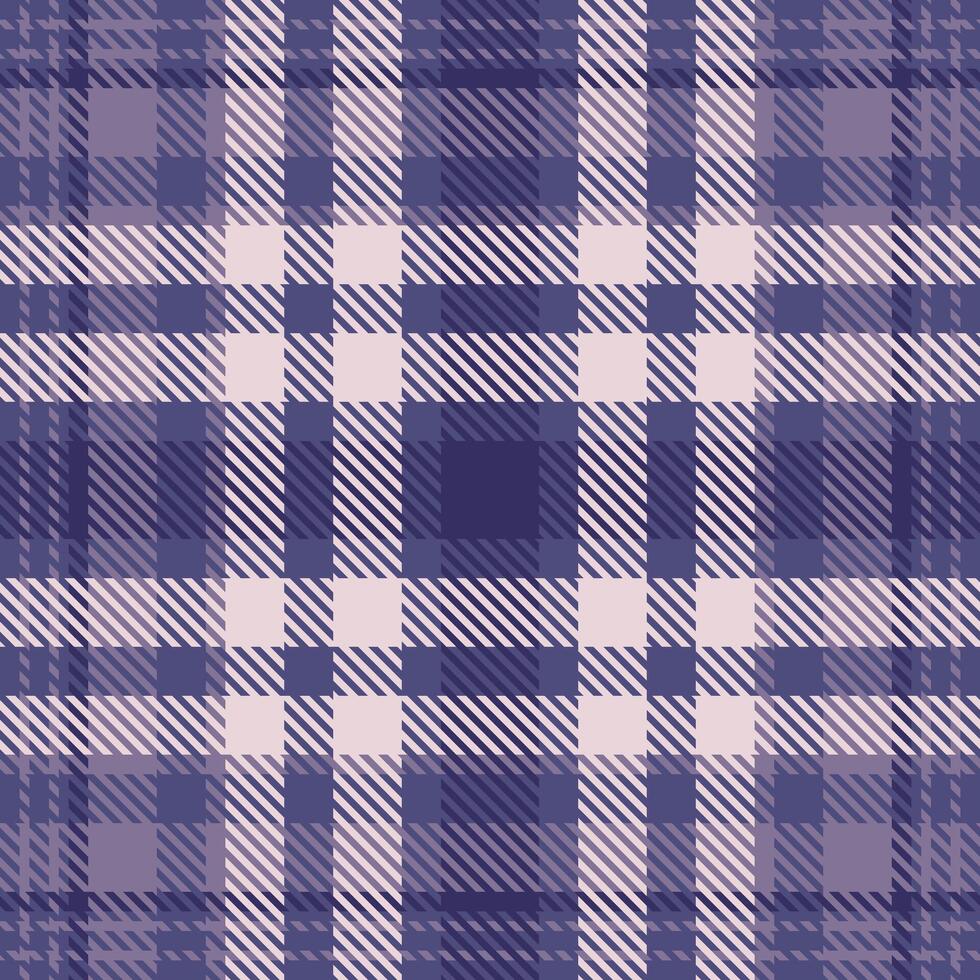 Seasonal textile check tartan, indoor background texture plaid. Vichy fabric seamless pattern in indigo and pastel colors. vector