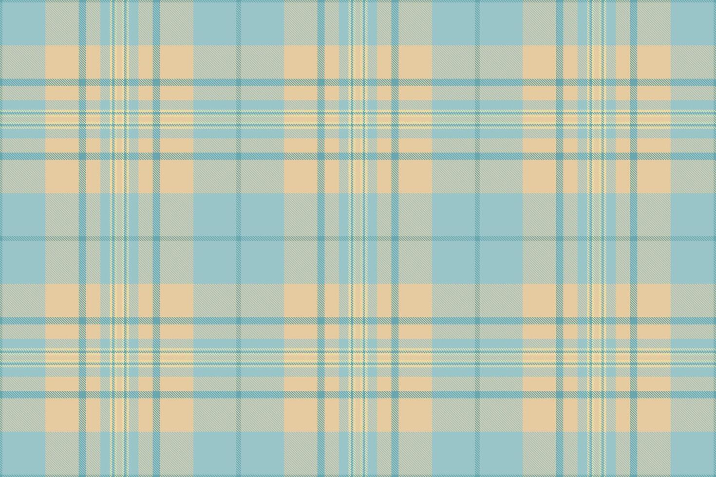 Kind background check tartan, halftone plaid seamless textile. Magazine fabric texture pattern in amber and pastel colors. vector