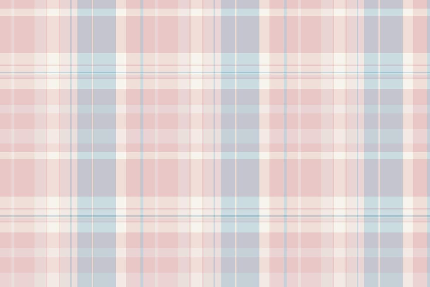 Twill tartan plaid background, premium fabric check . Repeatable patterns seamless pattern texture textile in light and white colors. vector