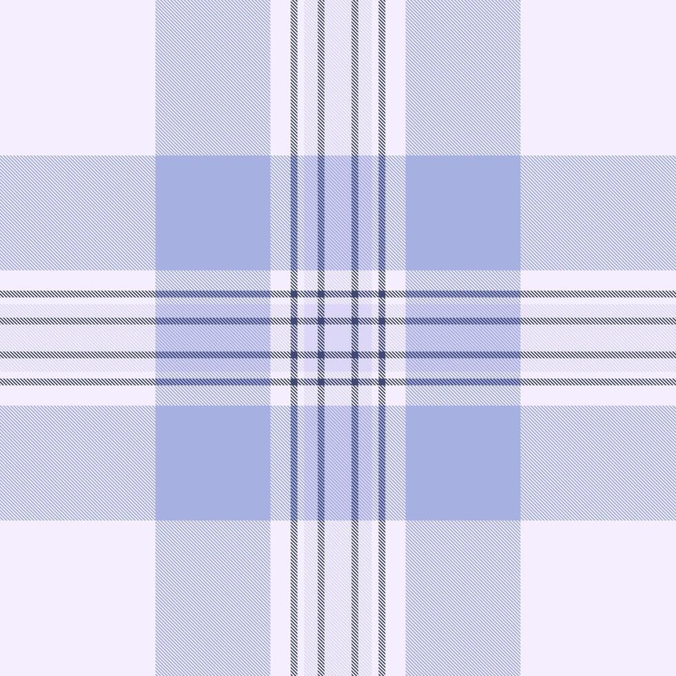 Subtle blue and white plaid pattern. Perfect for textile designs, website backgrounds, or stationery. Evokes a sense of calm and sophistication. vector