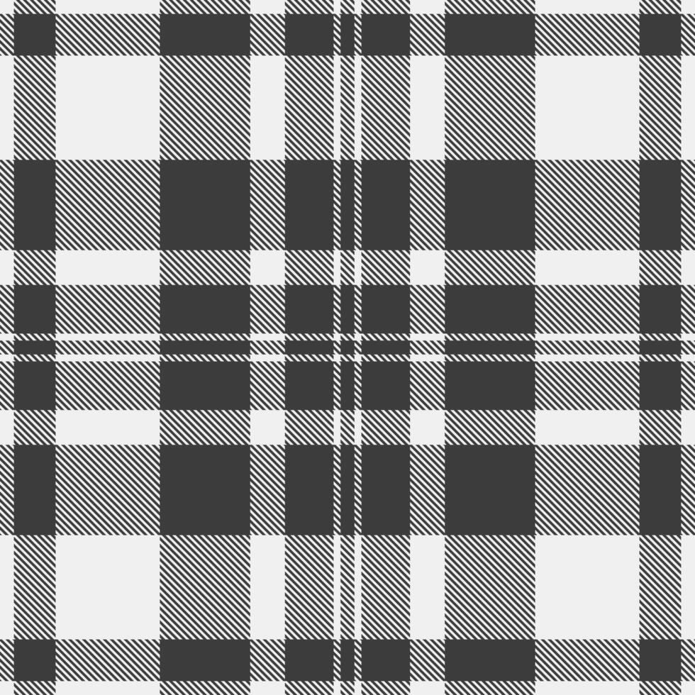 Stylish black and white plaid pattern. Perfect for textile design, website backgrounds, or adding a classic touch to your projects. vector