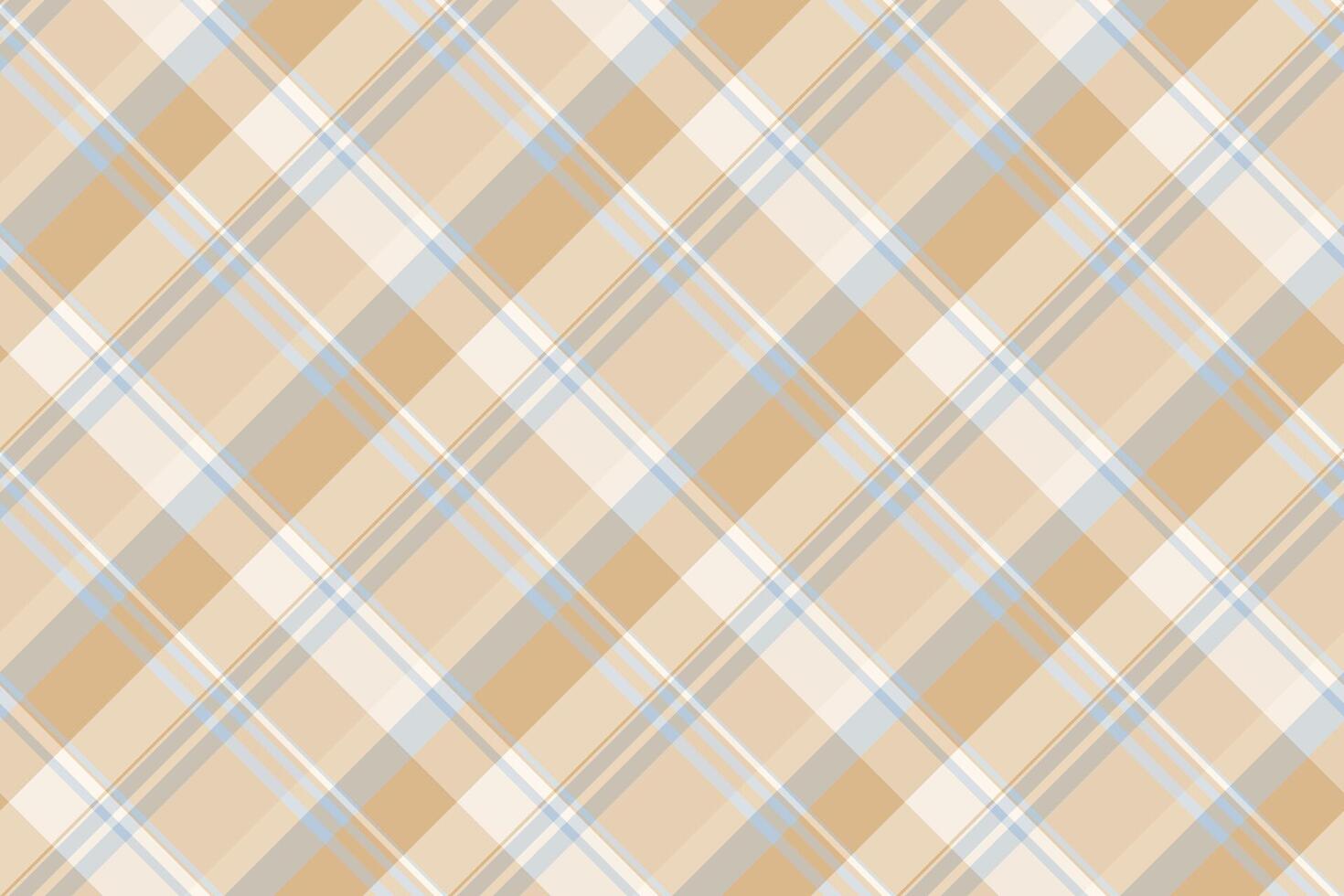 Manufacture fabric tartan texture, christmas background plaid seamless. Model pattern check textile in light and pastel colors. vector