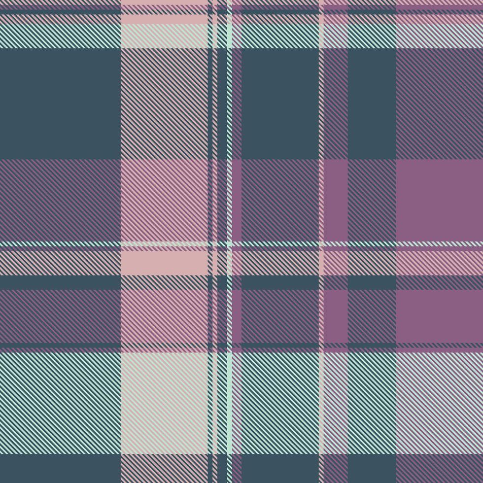 Elegant pastel plaid pattern. Soft pinks, purples, and greens create a sophisticated, versatile design perfect for textiles, fashion, and website backgrounds. vector