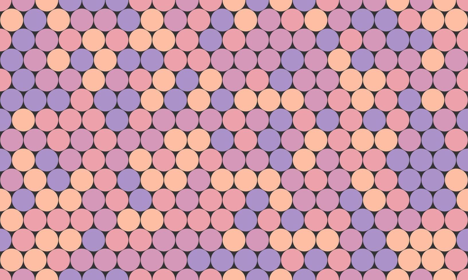 Abstract pastel pink and purple circle pattern. Perfect for backgrounds, textiles, website designs, and social media. vector