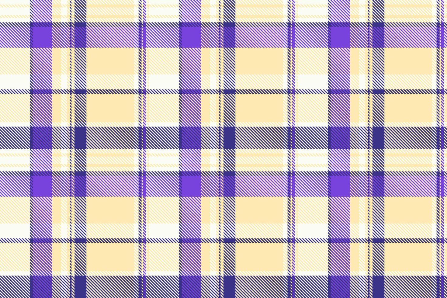 Popular pattern check texture, lumberjack textile seamless. Infant plaid background tartan fabric in moccasin and ivory colors. vector