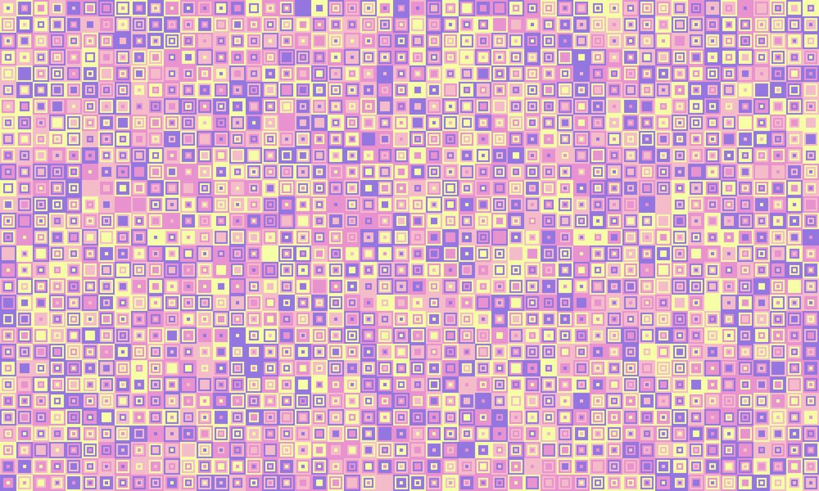 Abstract pastel square mosaic pattern. Perfect for backgrounds, website design, or textile prints. Subtle color variations create a calming, visually interesting texture. vector