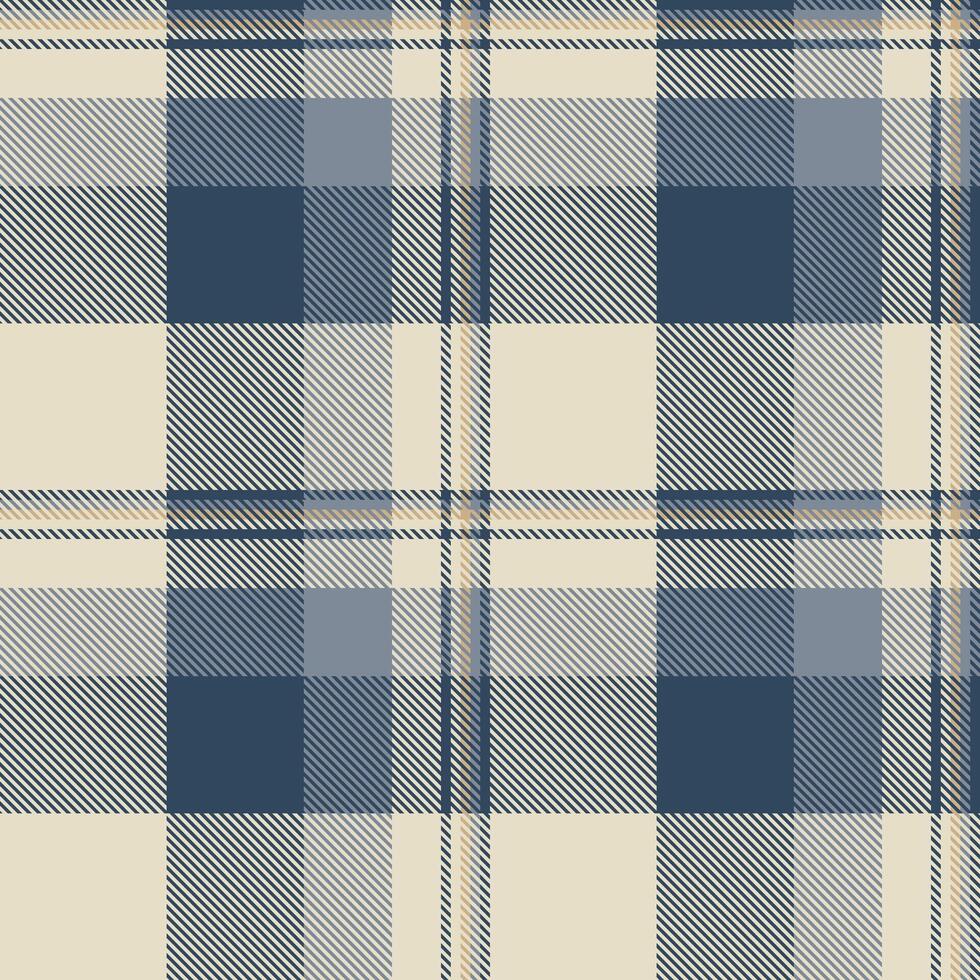 Winter check texture background, fit fabric tartan. Man pattern textile seamless plaid in light and cyan colors. vector