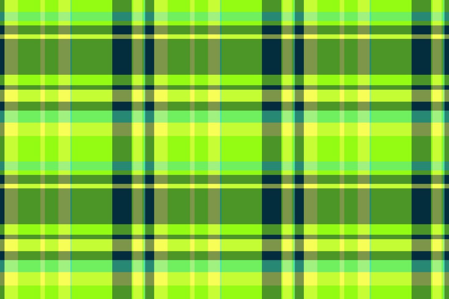 Folklore background seamless tartan, green texture fabric. Merry christmas pattern plaid textile check in lime and green colors. vector