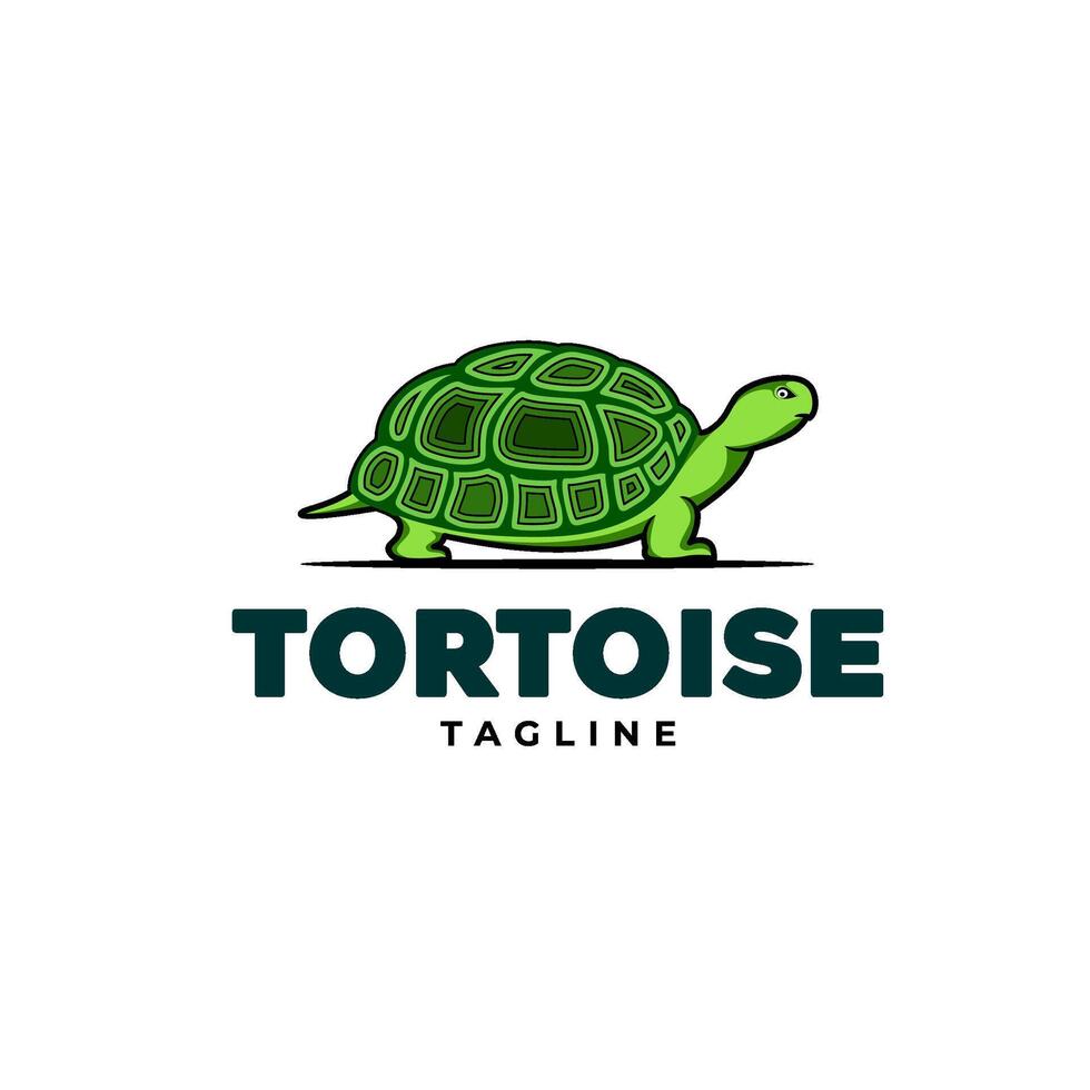 tortoise logo design illustration vector