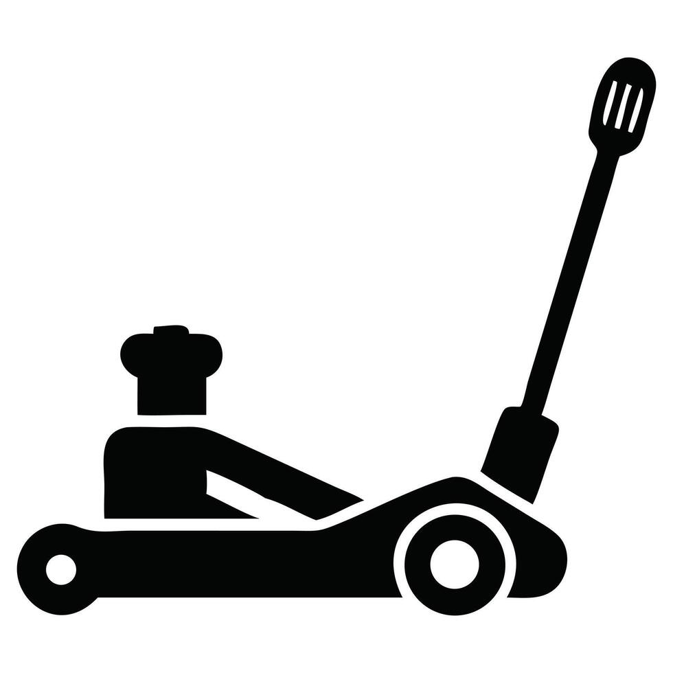 A black and white illustration of a car with a steering wheel vector