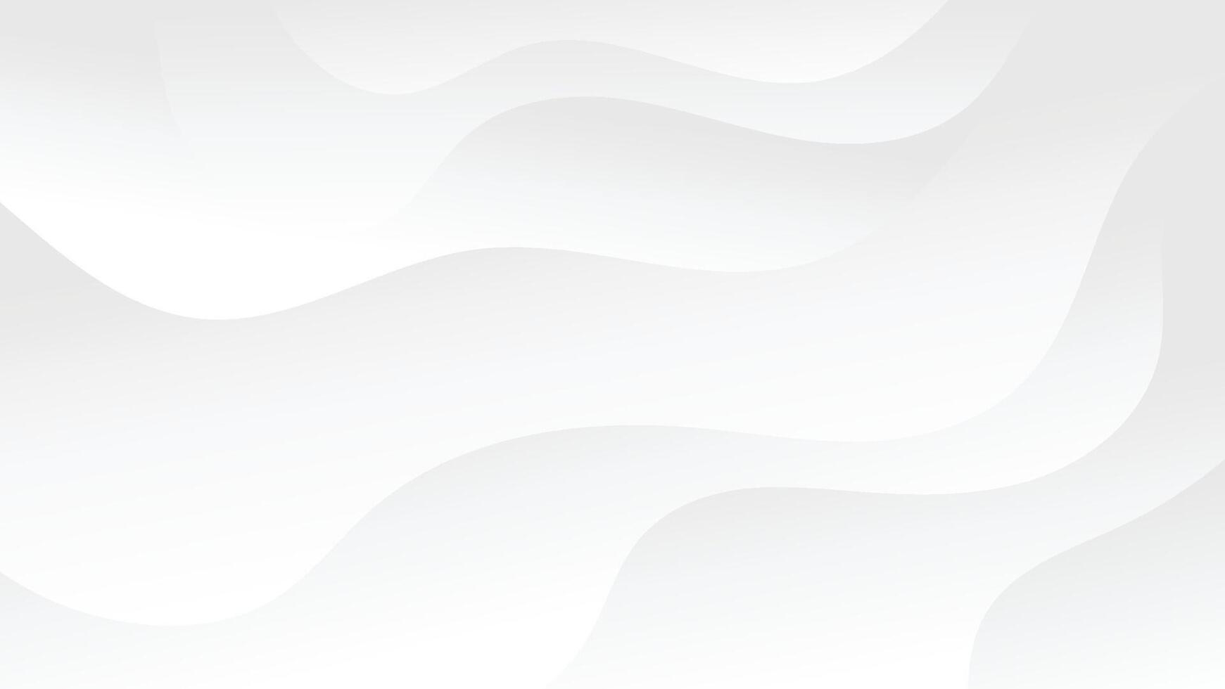 white background with abstract decorative swirl lines vector