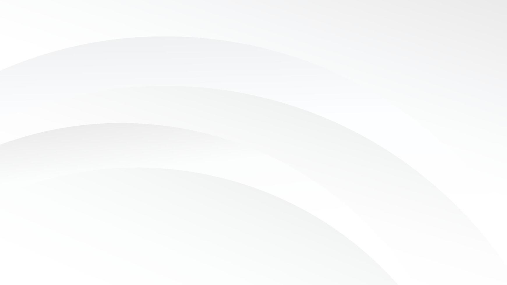 abstract curve creased on white background vector
