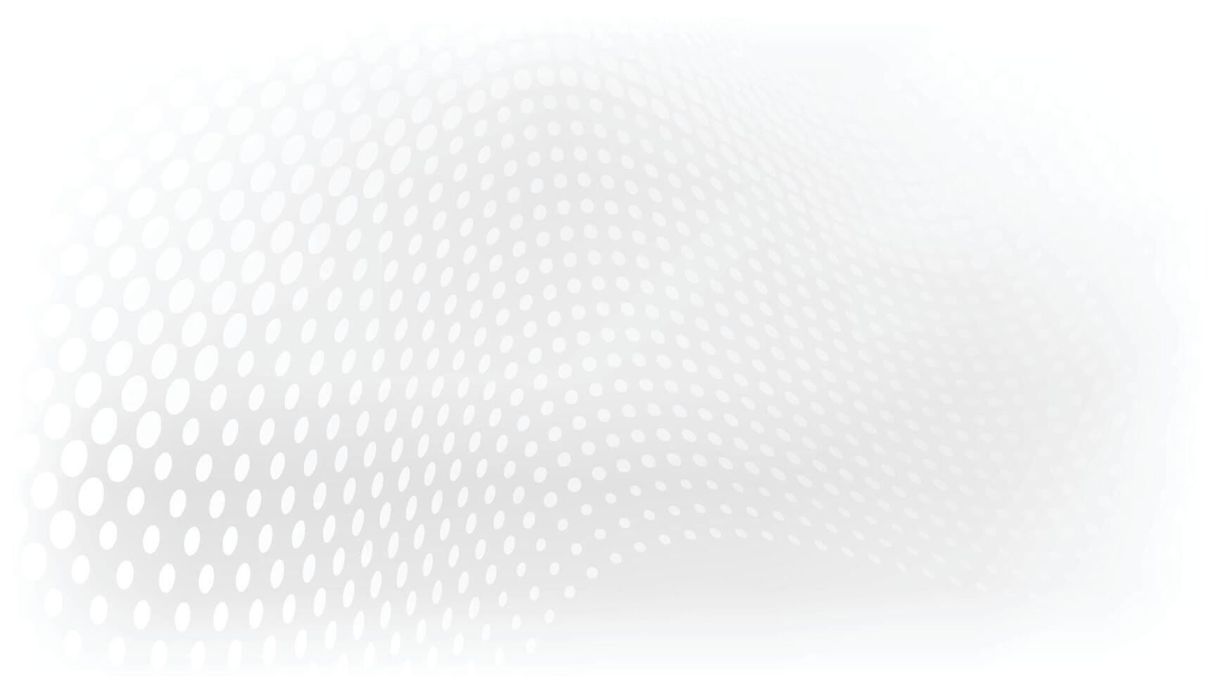 abstract white background with graphic dots pattern decoration vector
