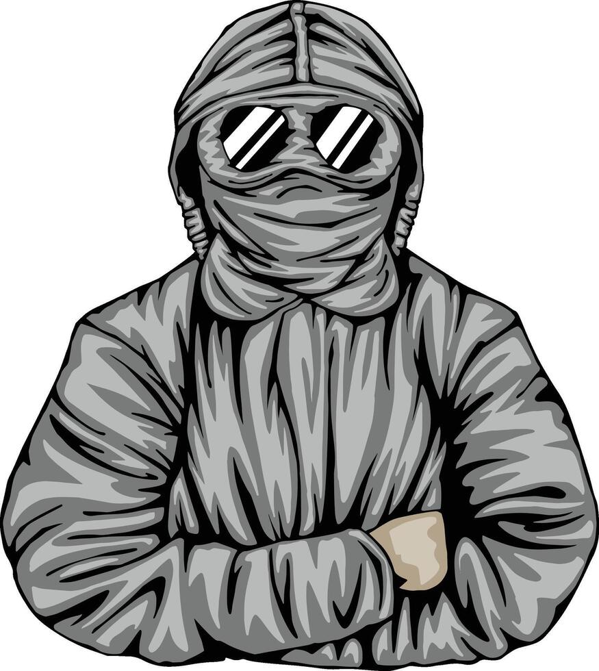 supporter hooligan casual culture illustration vector