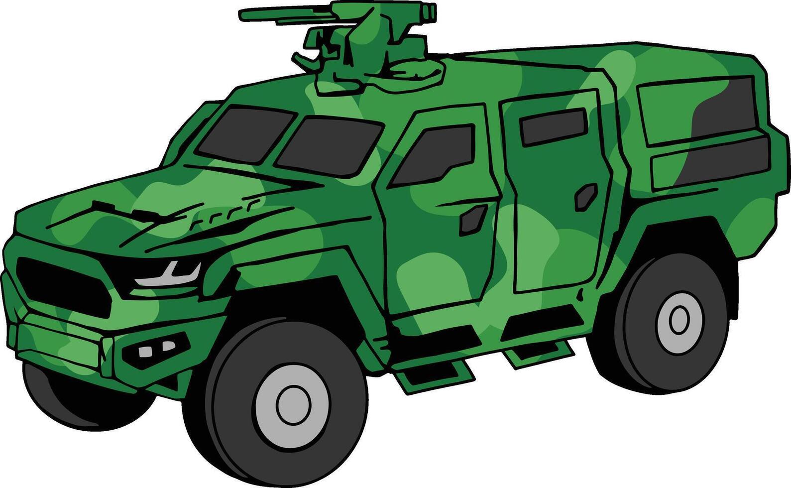 war vihecle illustration vector
