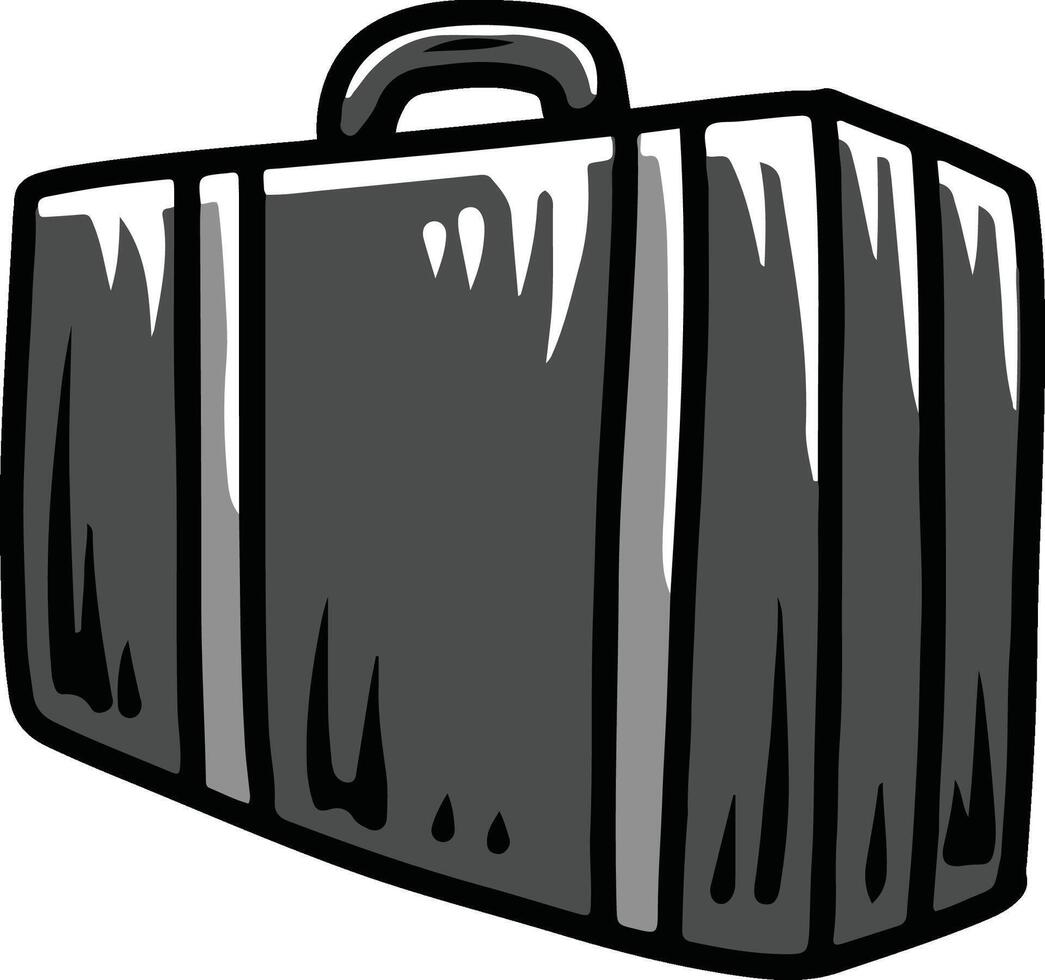 suitcase box illustration vector