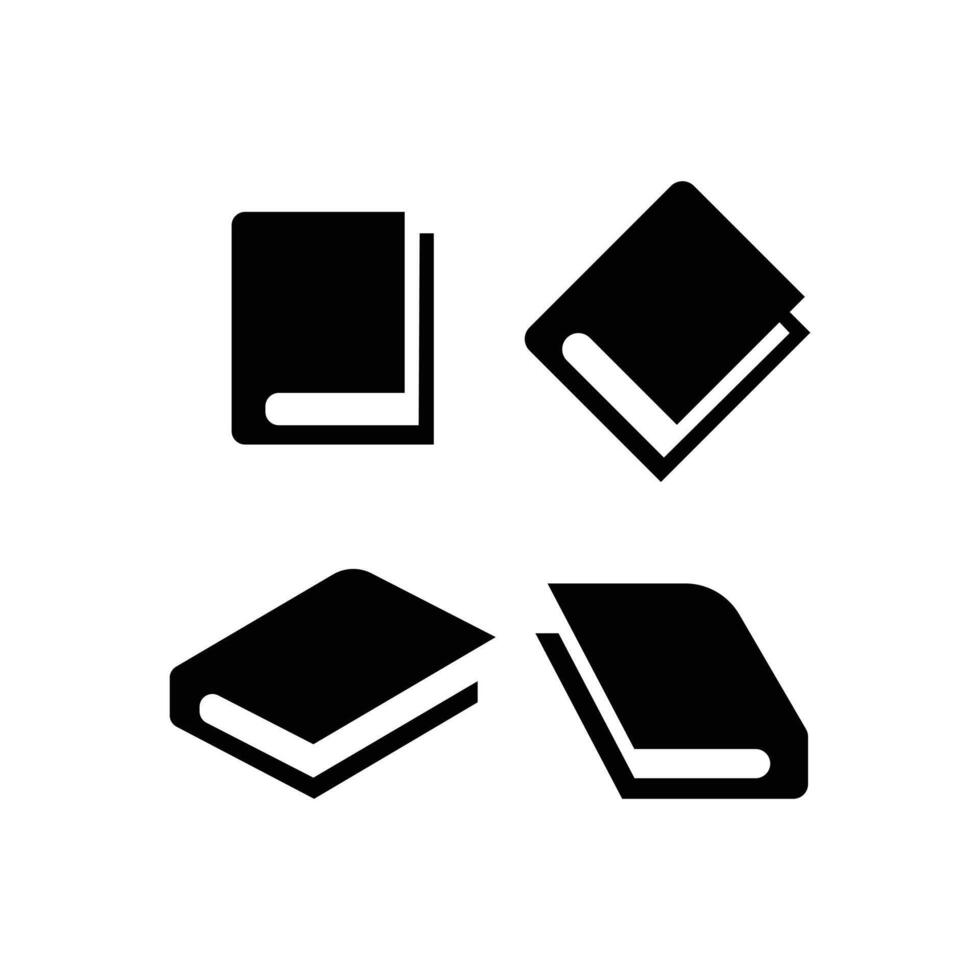 book icon set collection design template vector