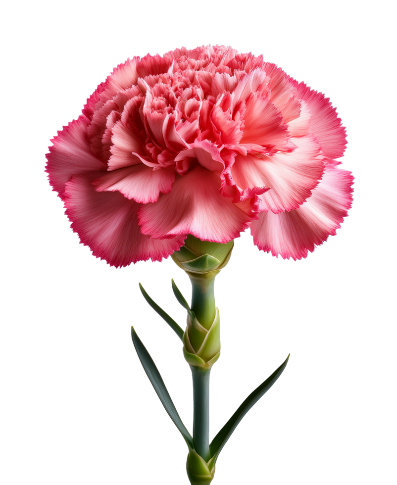 Radiant Pink Carnation Blossom png