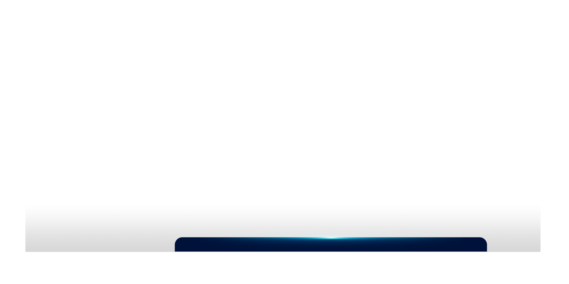 White Lower third Design on a Transparent Background png