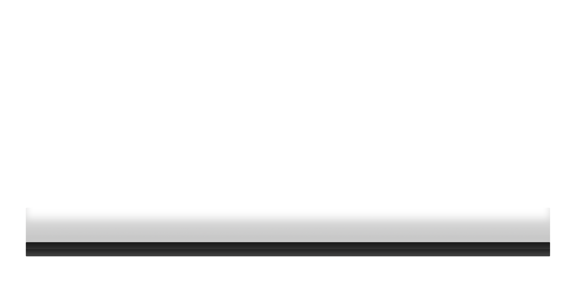 Black and White Lower third Design on a Transparent Background png