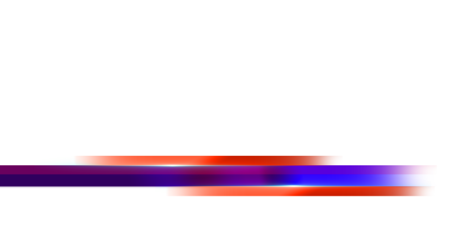 Colourful Fashion Lower third Design on a Transparent Background png