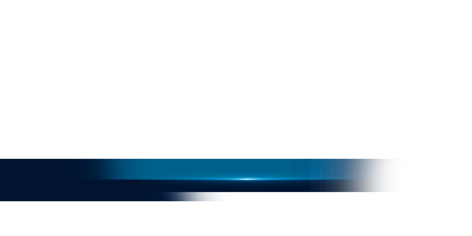 Blue Lower third Design on a Transparent Background png