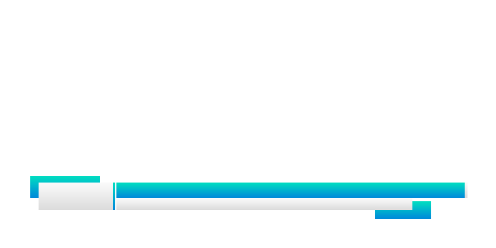 Clean Lower third design on a Transparent Background png