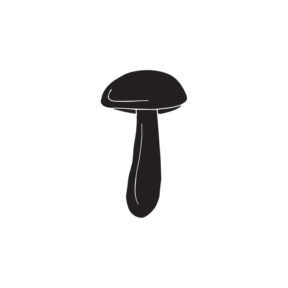 Hand drawn sketch Orange cup boletus isolated on white background vector