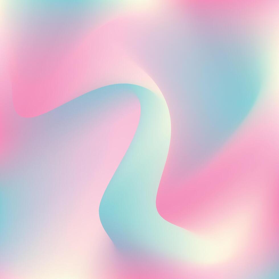A pink and blue background with a wavy shape vector