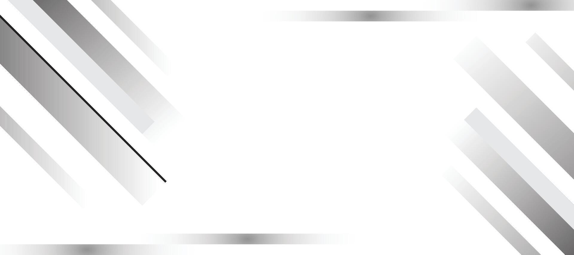 Modern Abstract White Background with Gray Diagonal Lines vector
