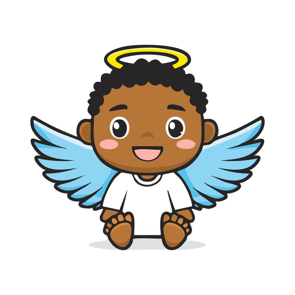 Angel Baby Logo vector