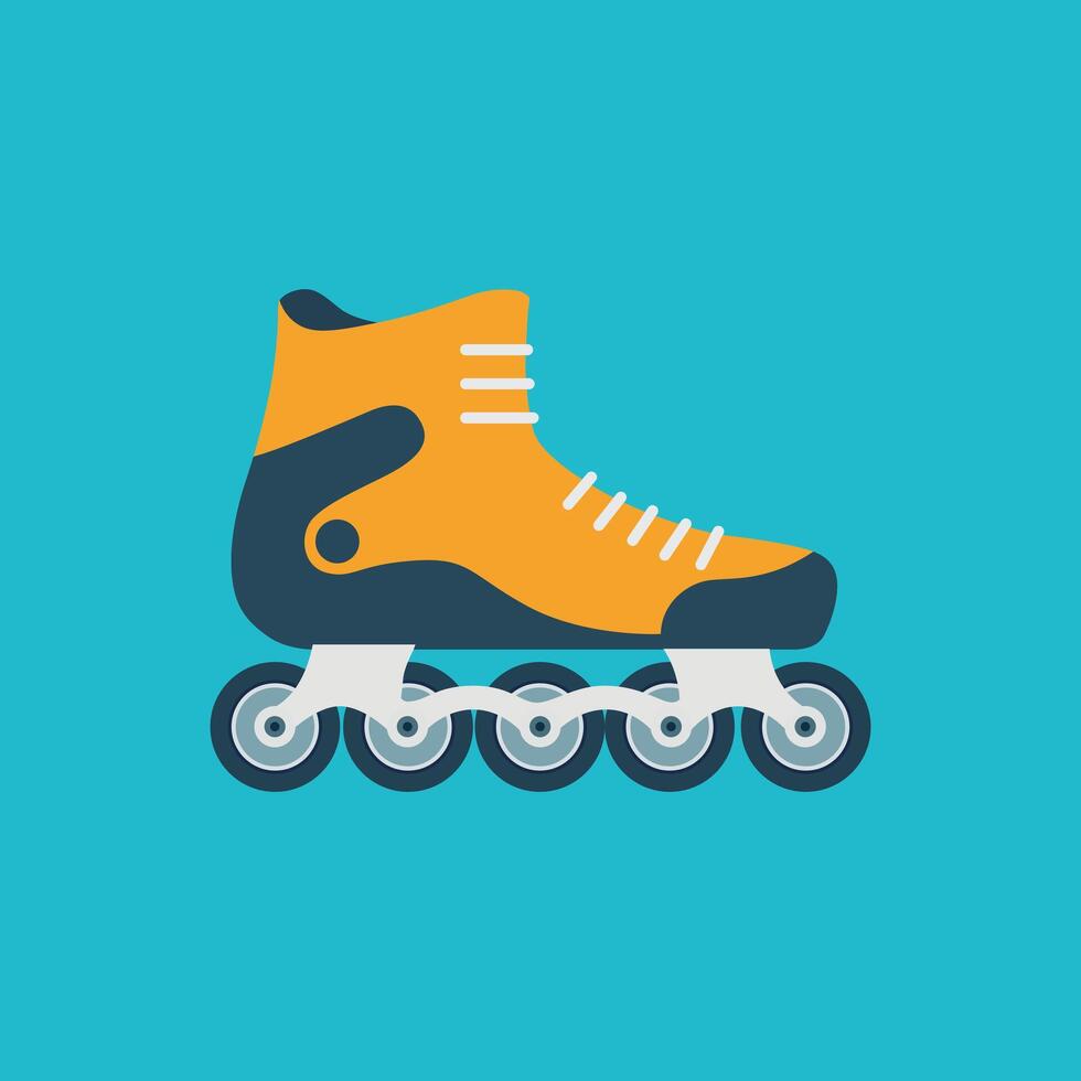 Basic Roller Skate Icon vector