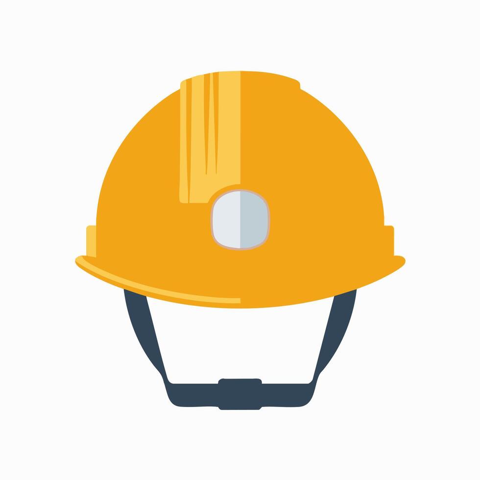 Elegant Helmet Safety Icon vector