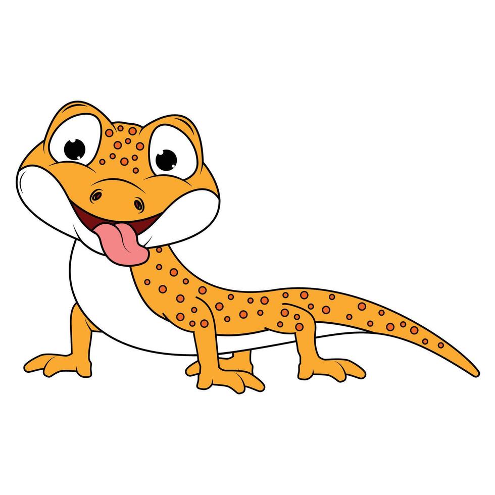Newt Animal Cartoon vector
