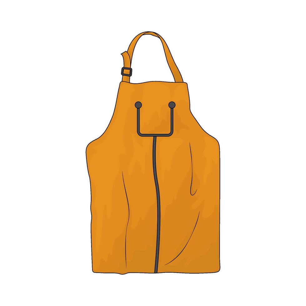 Job Safety apron vector
