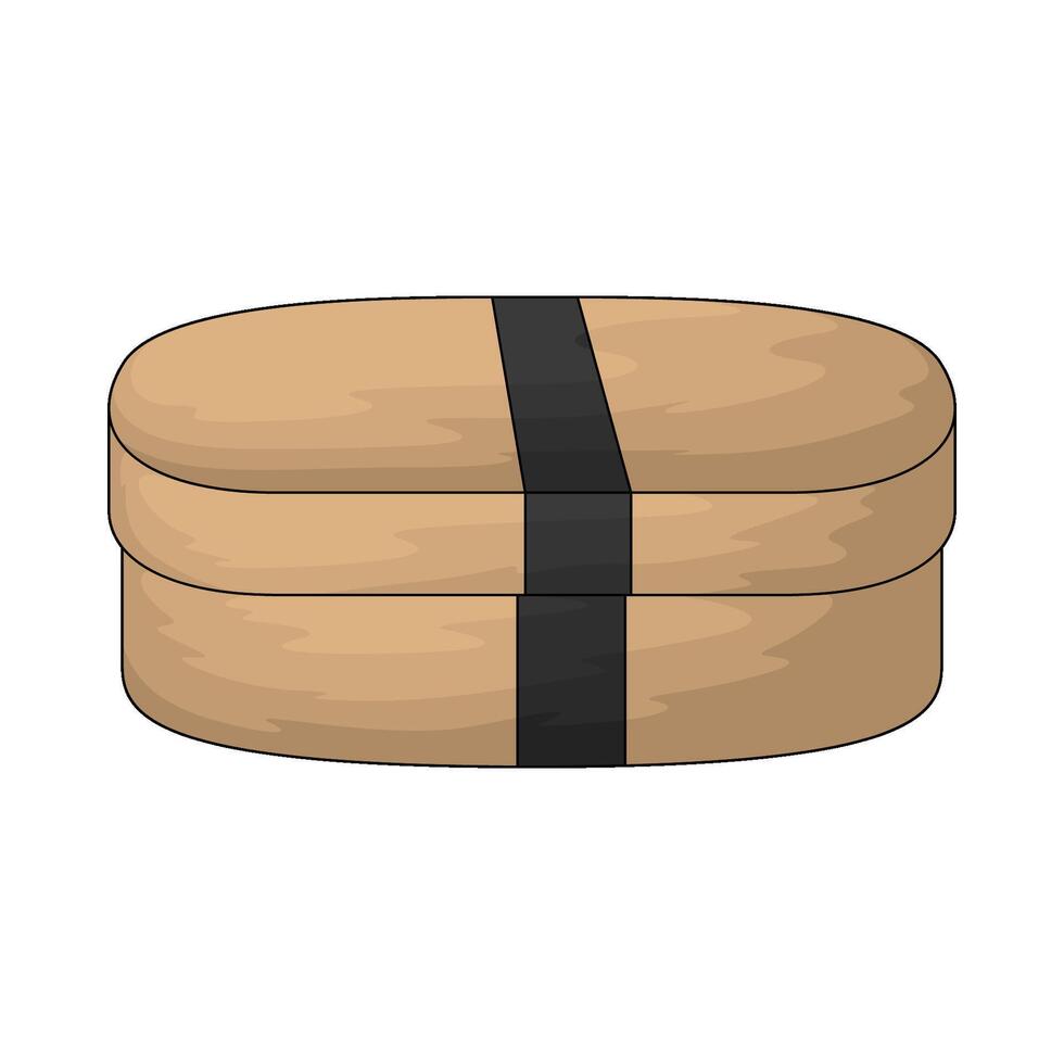 Japan storage box vector