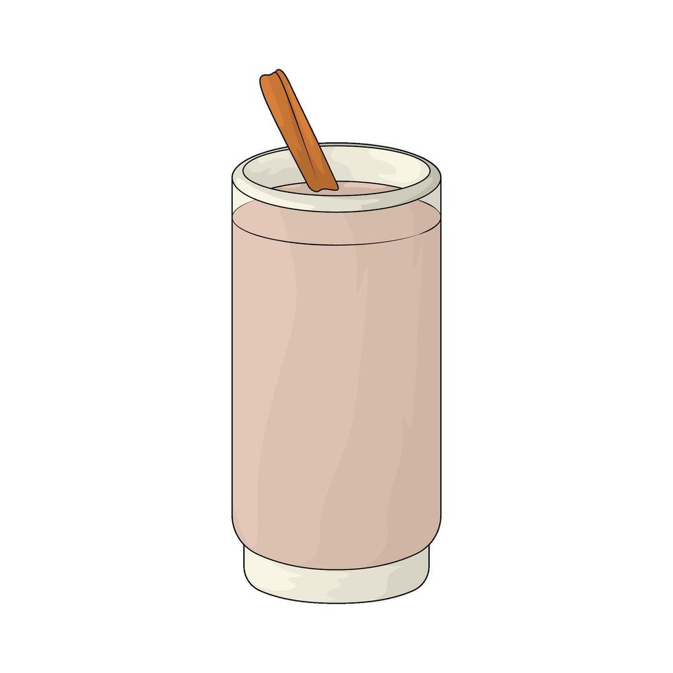 fresh smoothie illustration vector