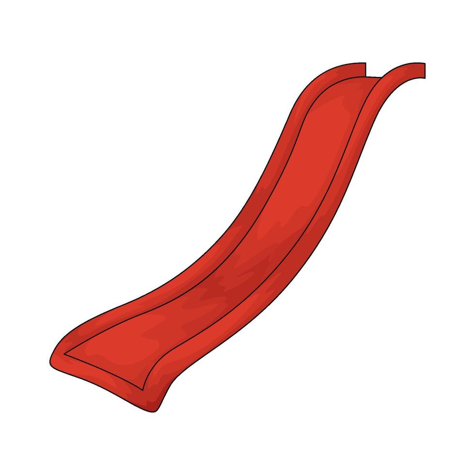 Summer slide illustration vector
