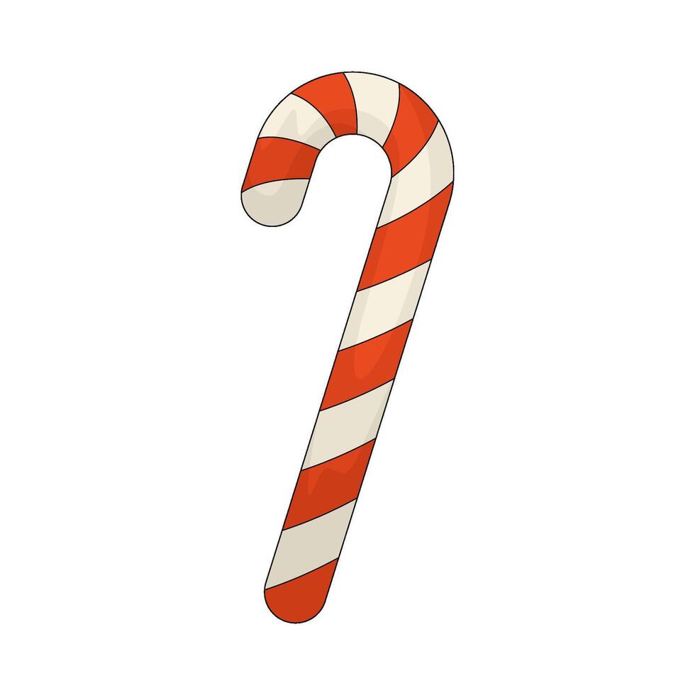 candy cane illustrations vector