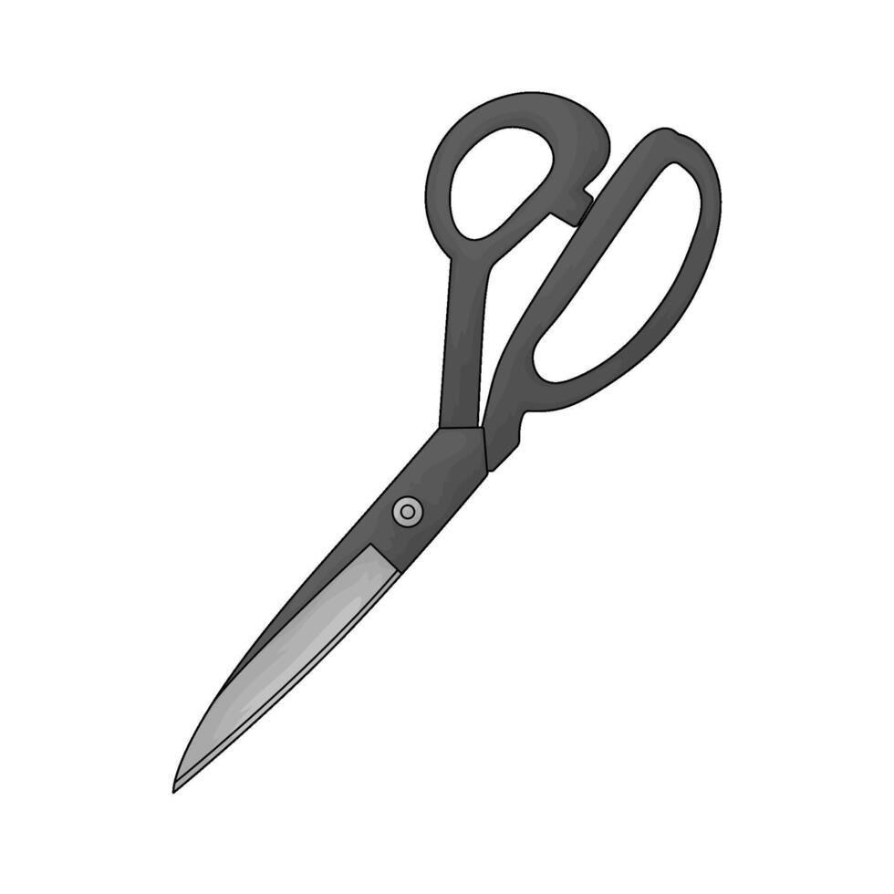 sewing scissors illustrations vector