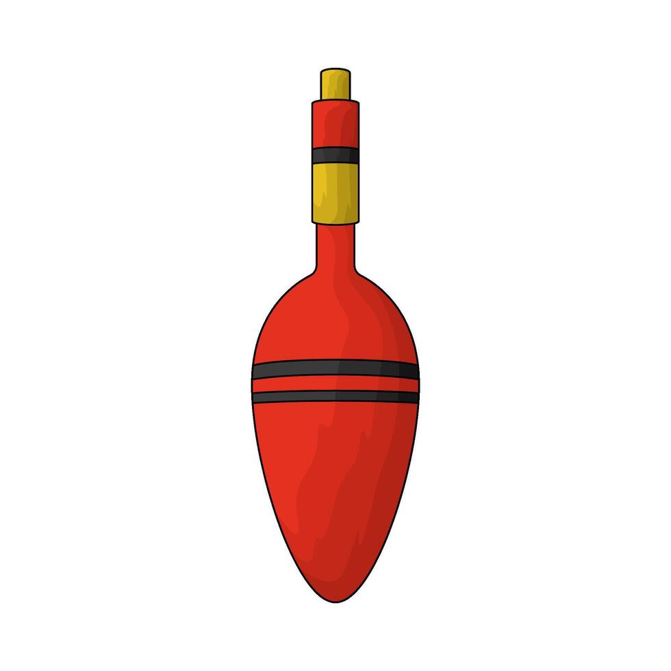 Fishing float illustration vector