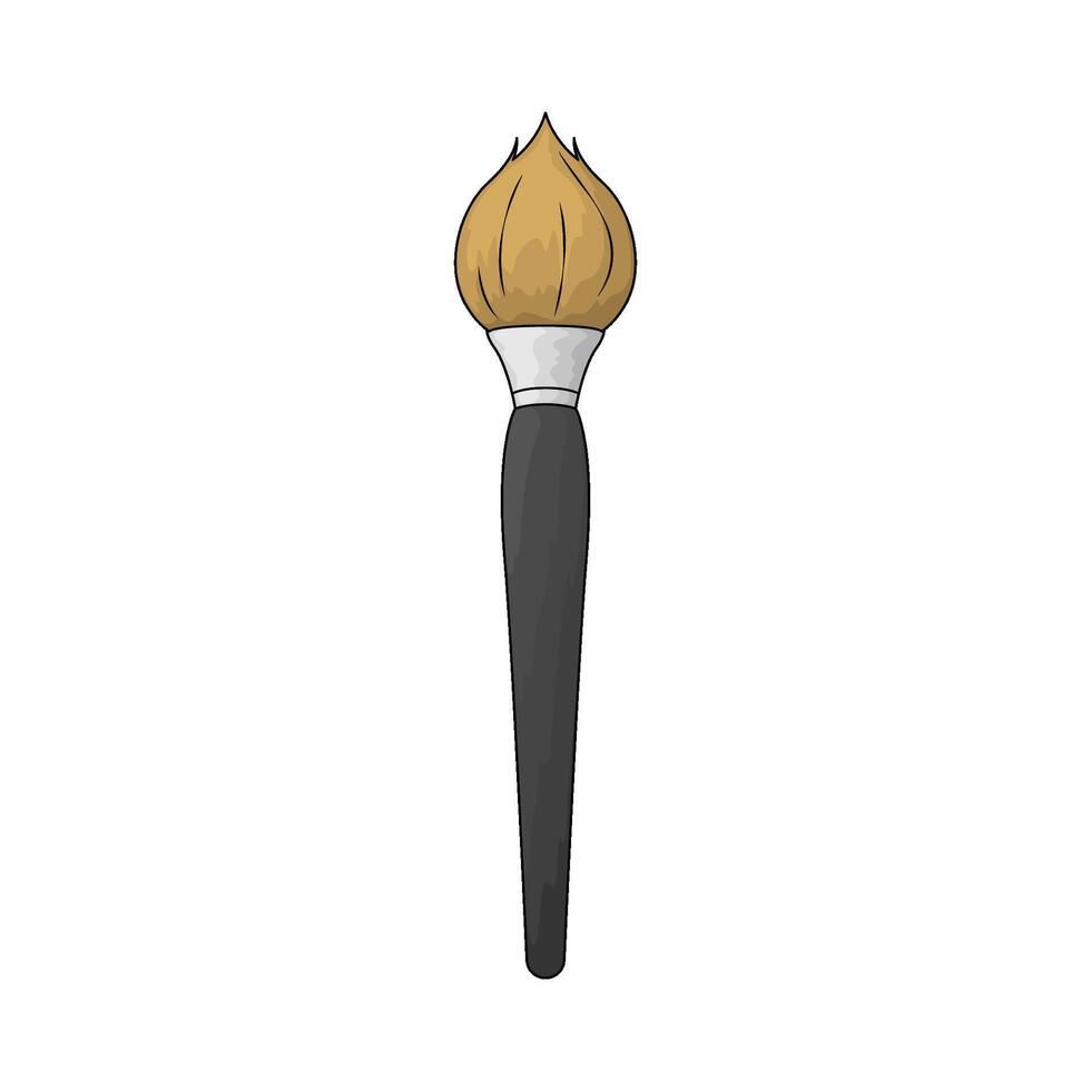 illustration of a brush vector