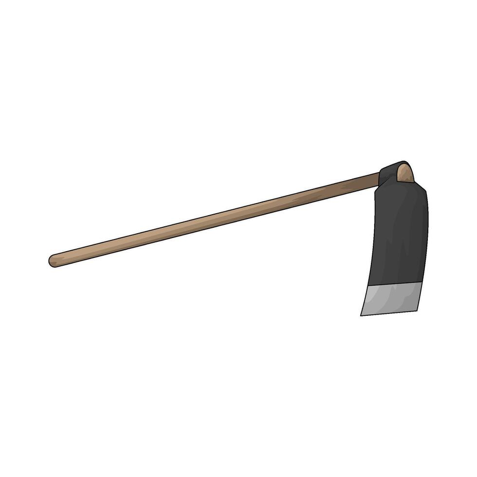 illustration of gardening hoe vector
