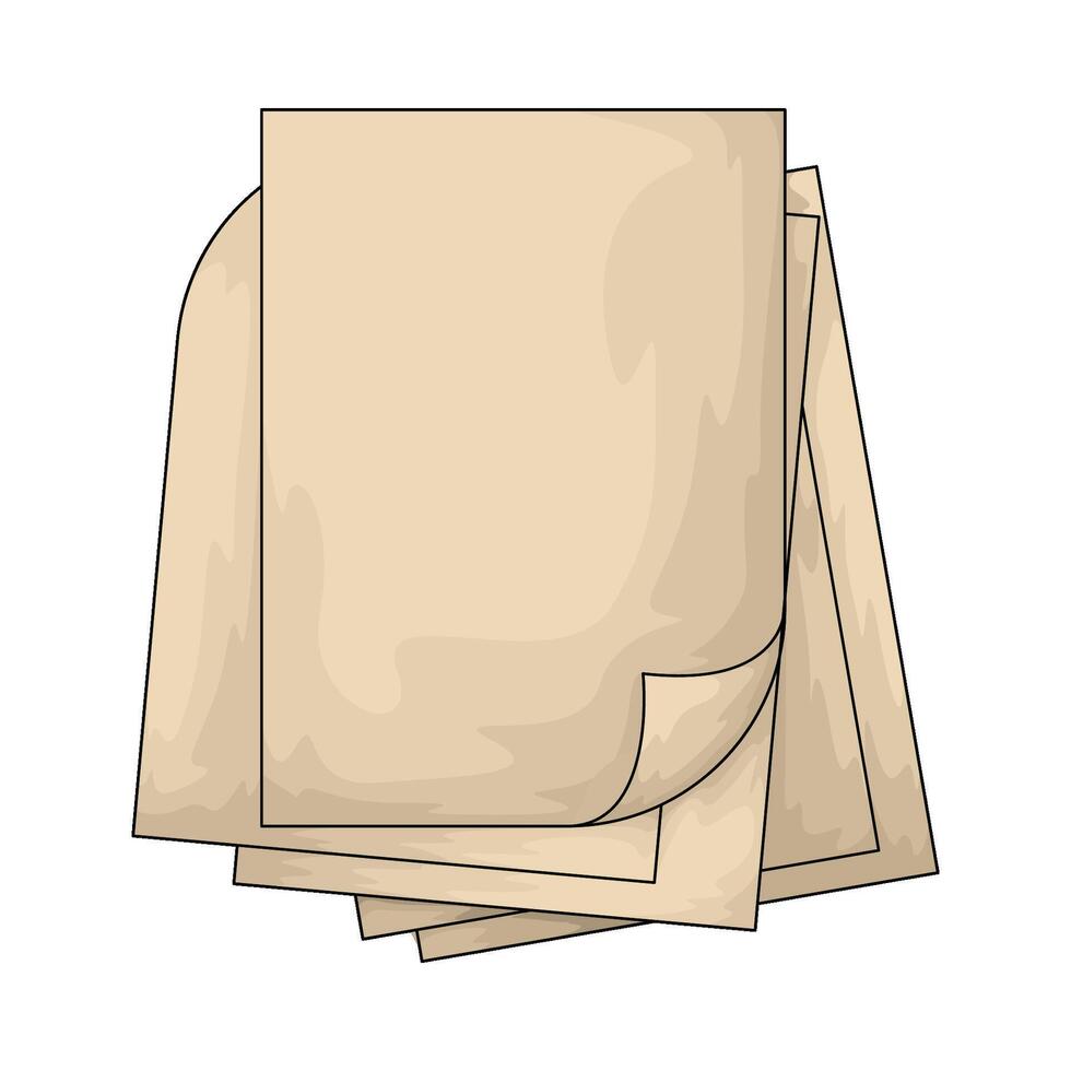 illustration of sheets vector