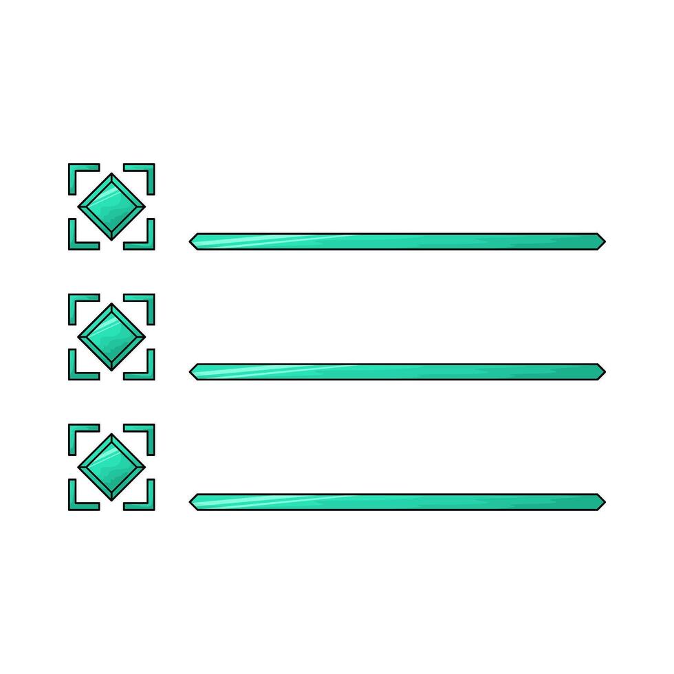 menu option illustration vector