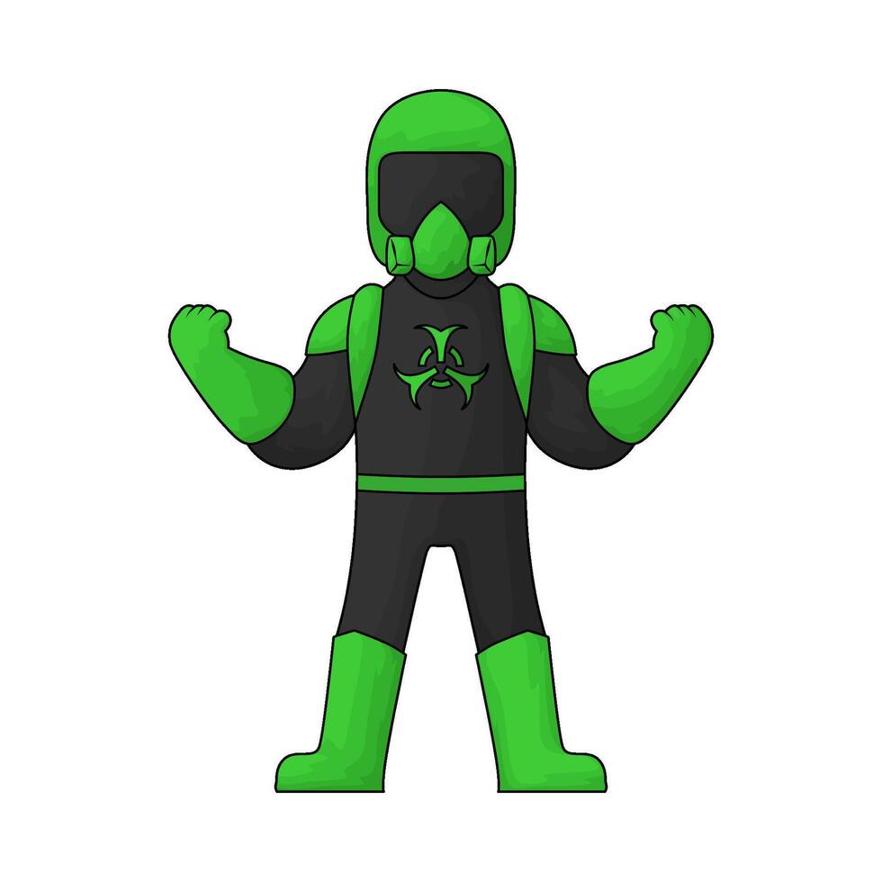 earth hero illustration vector